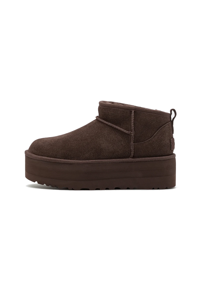 UGG Classic Ultra Mini Platform Boot Burnt Cedar - SneakCenter