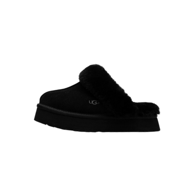 UGG Disquette Slipper Black - SneakCenter