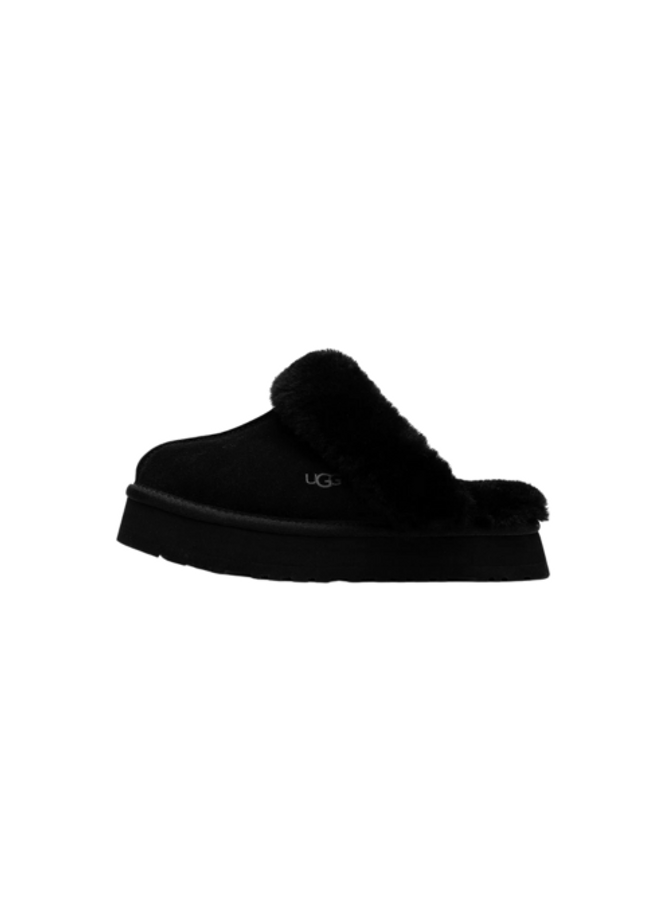 UGG Disquette Slipper Black - SneakCenter