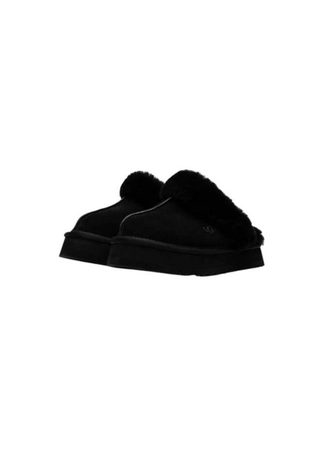 UGG Disquette Slipper Black - SneakCenter