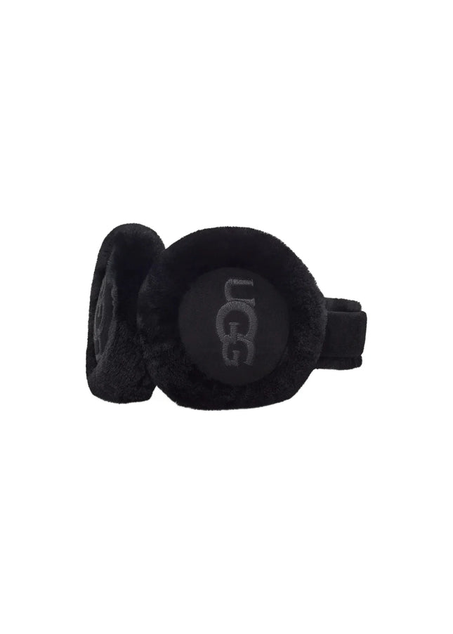 UGG Fülvédő - Sheepskin Embroidery Earmuff Black - SneakCenter