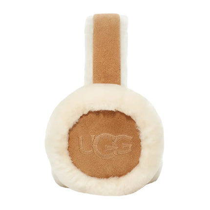 UGG Fülvédő - Sheepskin Embroidery Earmuff Chestnut - SneakCenter