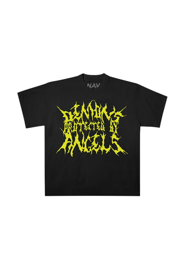 Vlone x Nav DPBA Box Set 002 Jagged T-shirt Black - SneakCenter