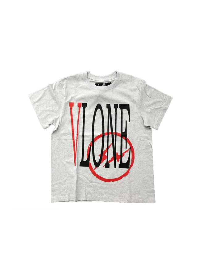 Vlone x Fragment Grey T-shirt - SneakCenter