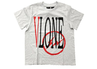 Vlone x Fragment Grey T-shirt