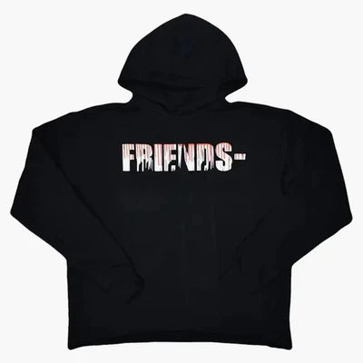 Vlone Scissors Hoodie Black