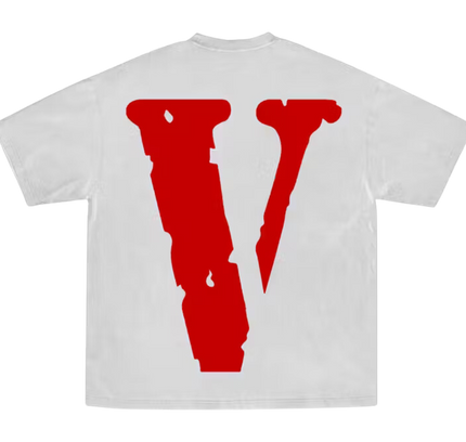 Vlone x YoungBoy NBA Reaper's Child White TShirt - SneakCenter