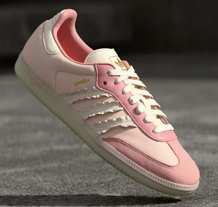 adidas Samba Ruffle Stripes Pack Wonder Mauve - SneakCenter