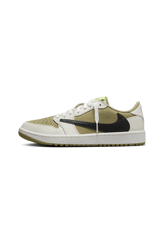 Air Jordan 1 Low Golf Travis Scott Neutral Olive - SneakCenter