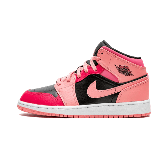 Air Jordan 1 Mid Coral Chalk Pink - SneakCenter
