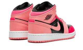 Air Jordan 1 Mid Coral Chalk Pink - SneakCenter