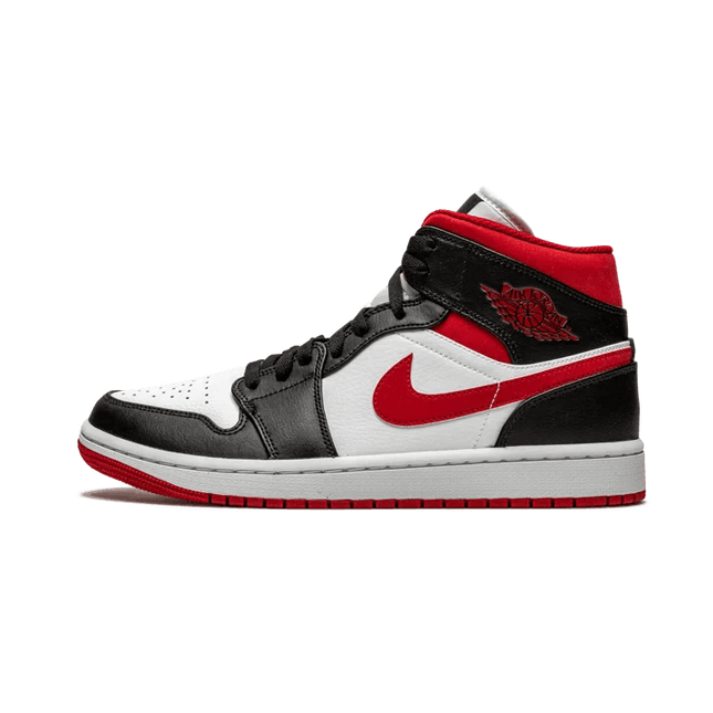 Air Jordan 1 Mid Gym Red Black White - SneakCenter