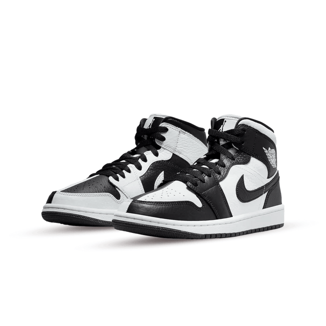 Air Jordan 1 Mid Invert Black White (W) - SneakCenter