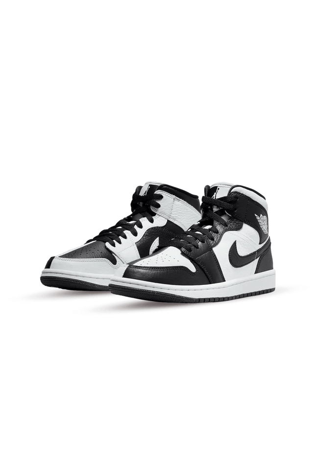 Air Jordan 1 Mid Invert Black White (W) - SneakCenter