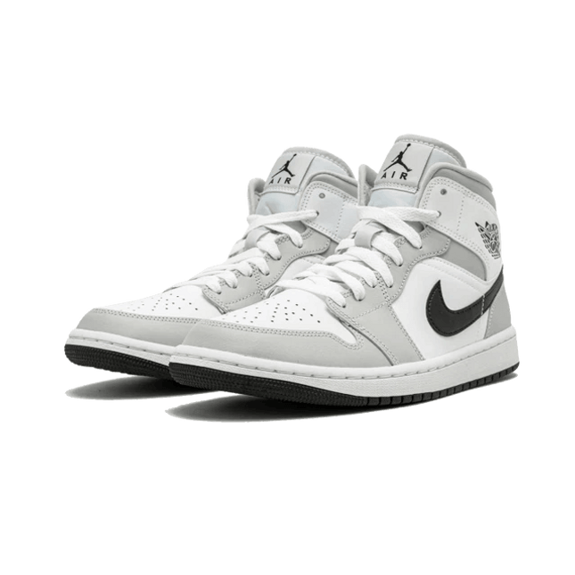 Air Jordan 1 Mid Light Smoke Grey - SneakCenter
