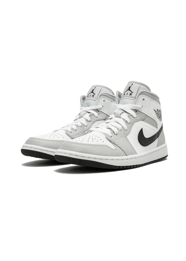 Air Jordan 1 Mid Light Smoke Grey - SneakCenter