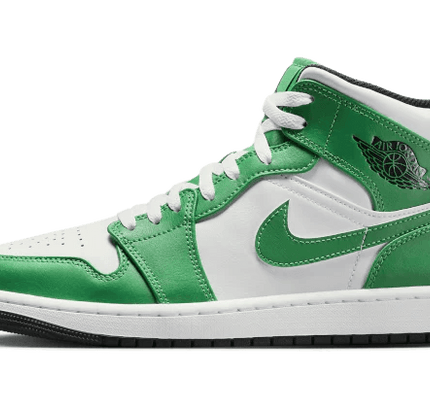 Air Jordan 1 Mid Lucky Green - SneakCenter