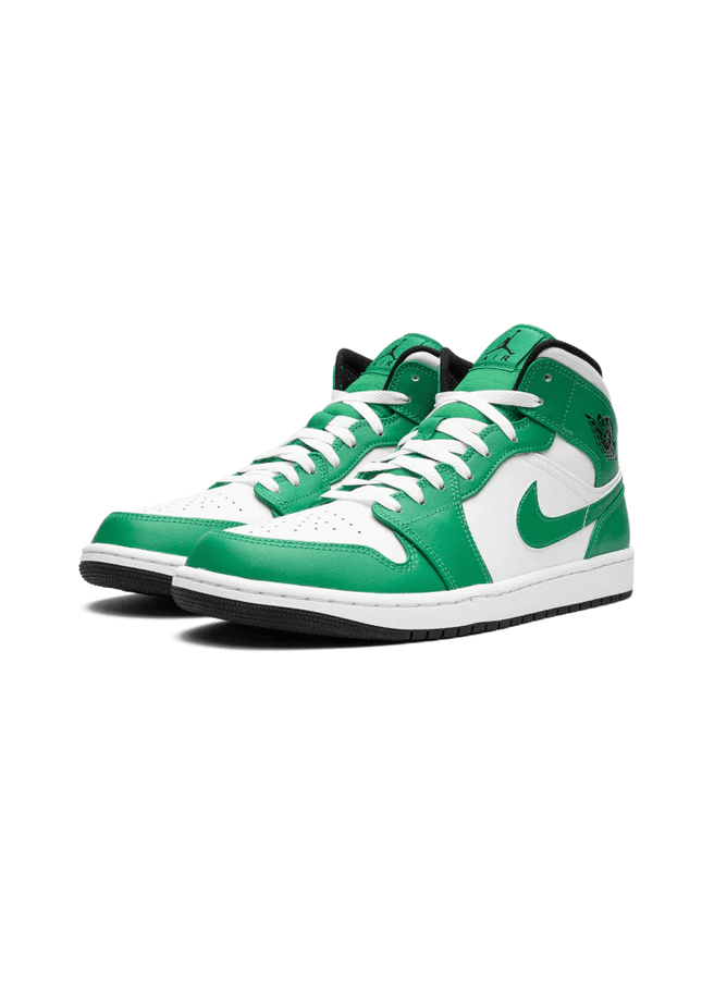 Air Jordan 1 Mid Lucky Green - SneakCenter