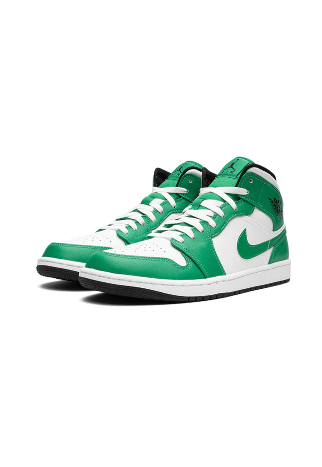 Air Jordan 1 Mid Lucky Green - SneakCenter