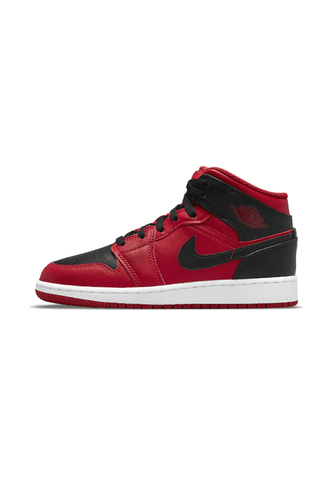 Air Jordan 1 Mid Reverse Bred GS - SneakCenter