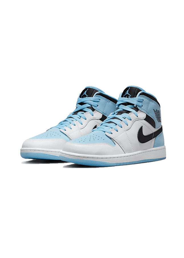 Air Jordan 1 Mid SE Ice Blue (2023) - SneakCenter