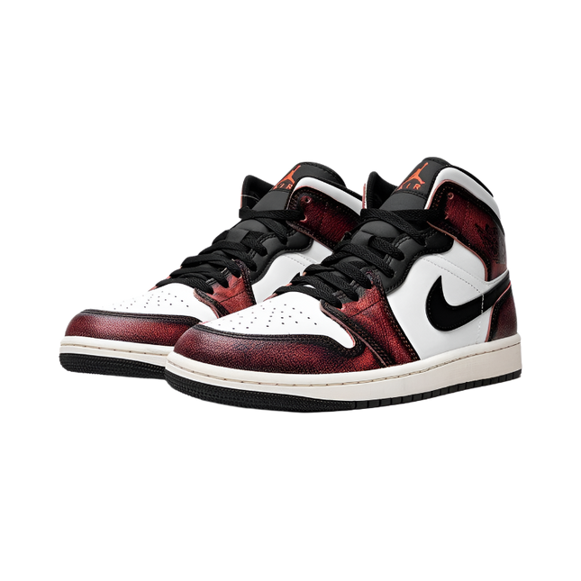 Air Jordan 1 Mid Wear-Away Chicago - SneakCenter