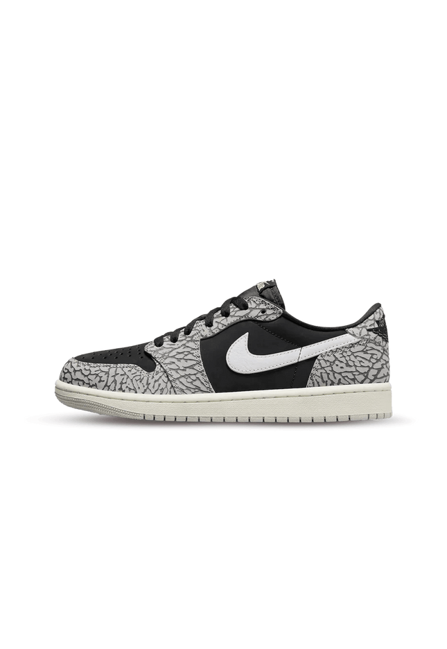 Air Jordan 1 Retro Low OG Black Cement - SneakCenter