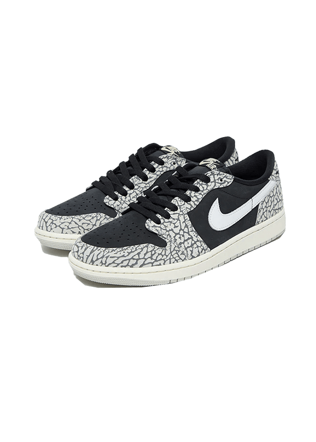 Air Jordan 1 Retro Low OG Black Cement - SneakCenter