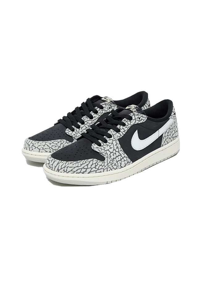 Air Jordan 1 Retro Low OG Black Cement - SneakCenter