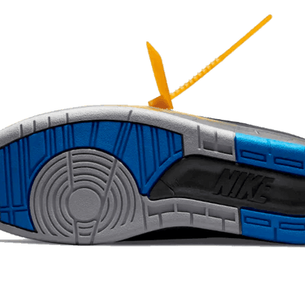 Air Jordan 2 Retro Low SP Off-White Black Blue - SneakCenter