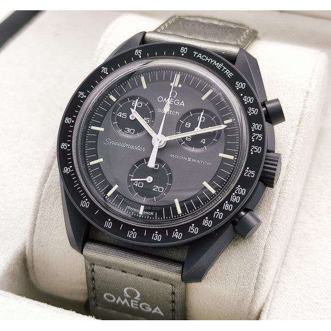 Swatch x Omega Bioceramic Moonswatch Mission to Mercury - SneakCenter