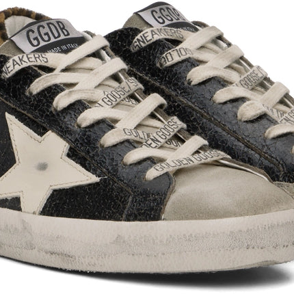 Golden Goose Superstar Black Leopard
