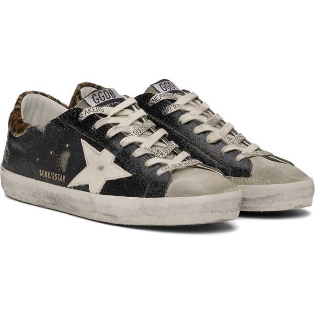Golden Goose Superstar Black Leopard
