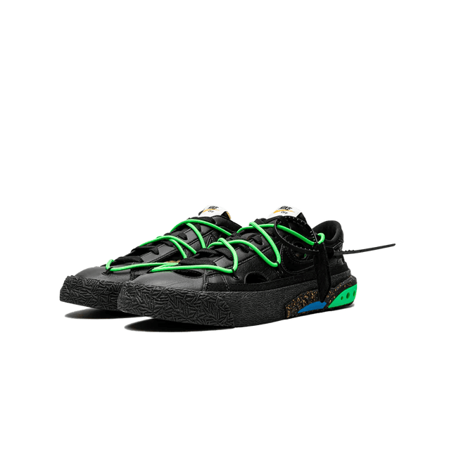 Blazer Low Off-White Black Green - SneakCenter
