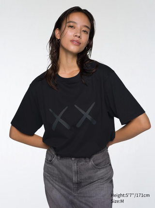 KAWS x Uniqlo Warhol UT Graphic T-shirt Black