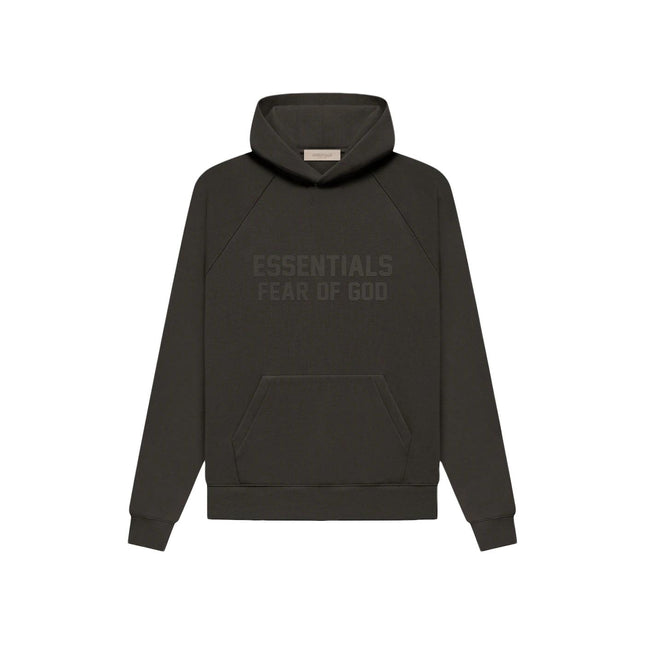 Fear of God Essentials Hoodie Off Black - SneakCenter