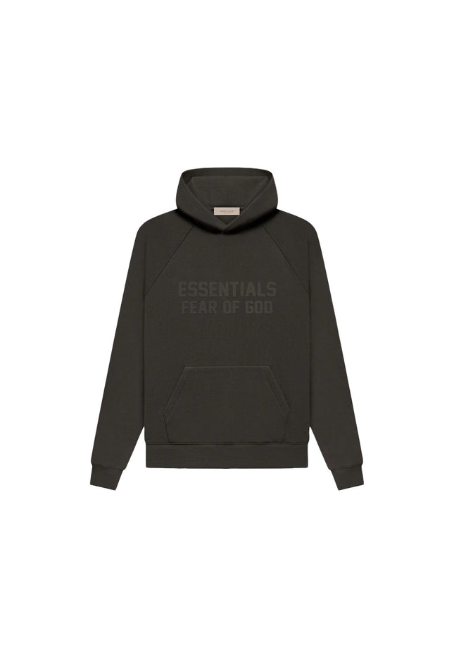 Fear of God Essentials Hoodie Off Black - SneakCenter