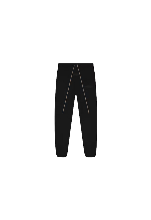 Fear of God Essentials Sweatpants Jet Black - SneakCenter
