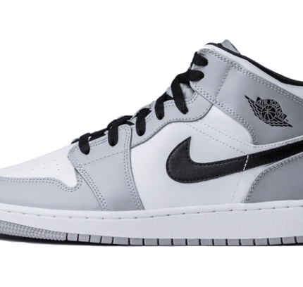 Air Jordan 1 Mid Light Smoke Grey - SneakCenter