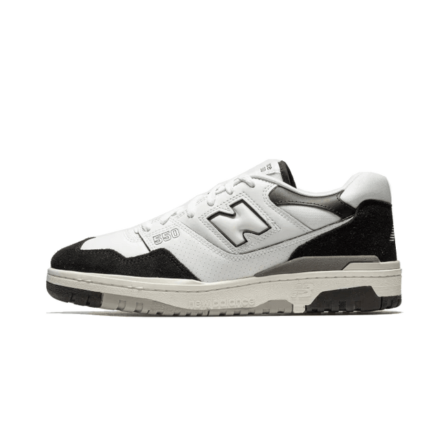 New Balance 550 White Black Rain Cloud - SneakCenter