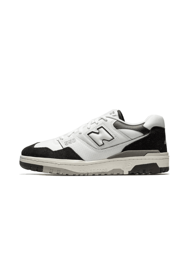 New Balance 550 White Black Rain Cloud - SneakCenter
