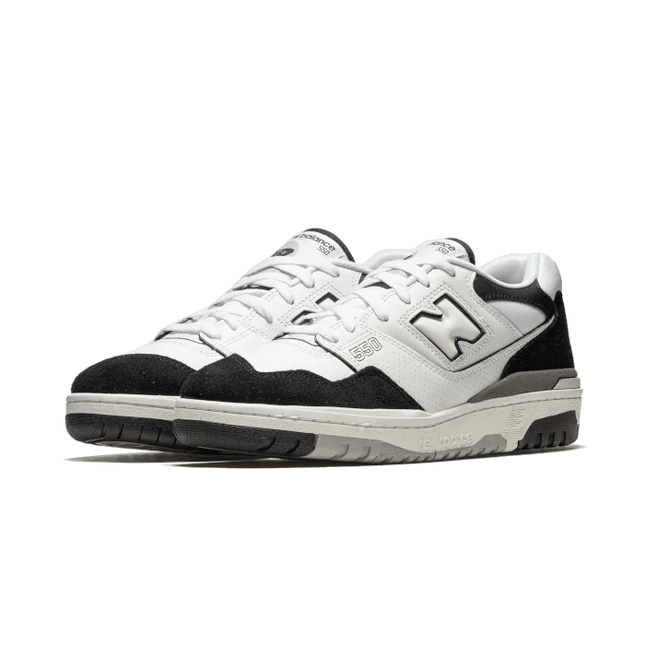 New Balance 550 White Black Rain Cloud - SneakCenter