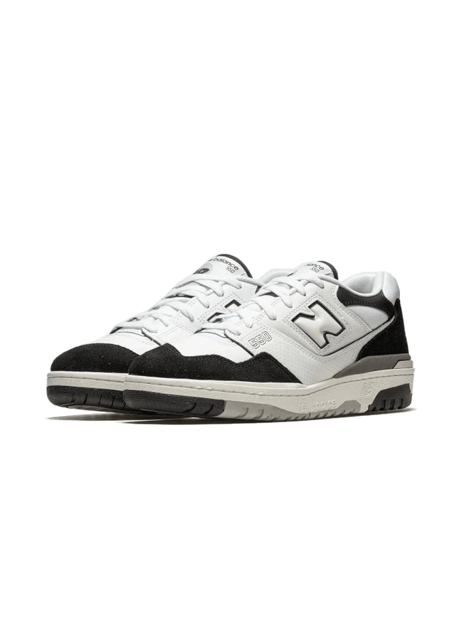 New Balance 550 White Black Rain Cloud - SneakCenter