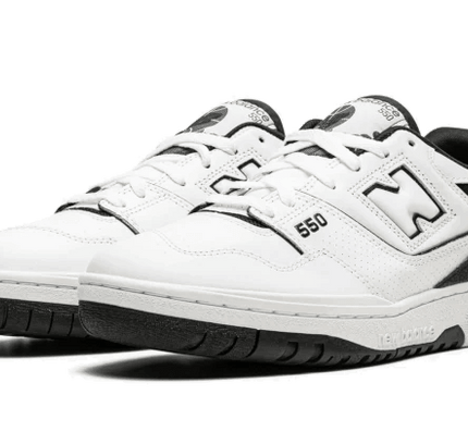 New Balance 550 White Black - SneakCenter