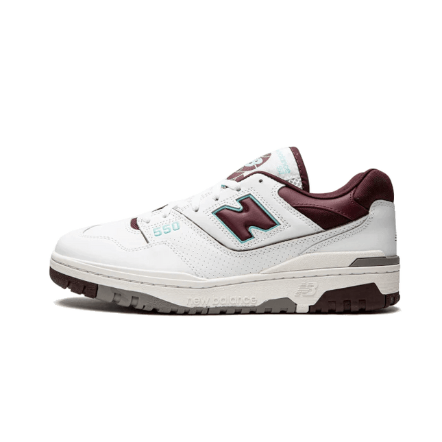 New Balance 550 White Burgundy Blue - SneakCenter