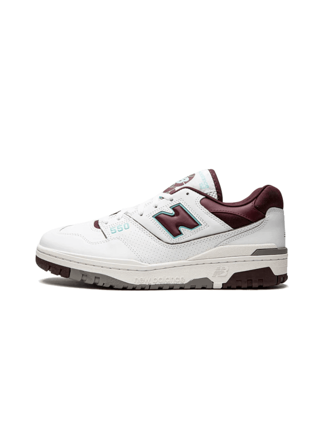 New Balance 550 White Burgundy Blue - SneakCenter