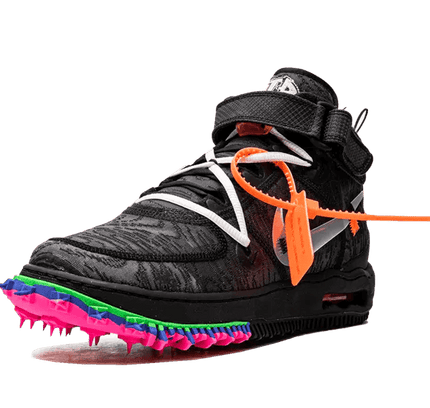 Nike Air Force 1 Mid Off-White Black - SneakCenter