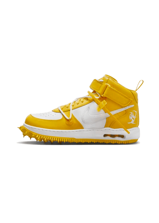 Nike Air Force 1 Mid SP Off-White Varsity Maize - SneakCenter