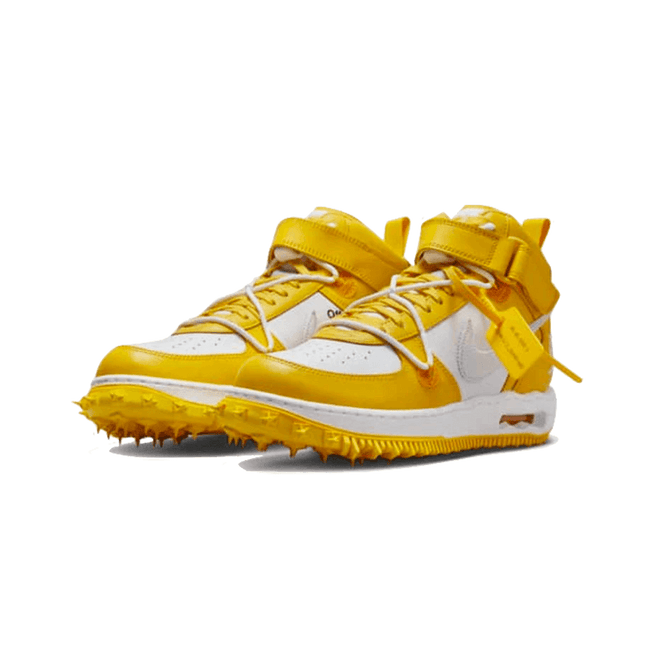 Nike Air Force 1 Mid SP Off-White Varsity Maize - SneakCenter