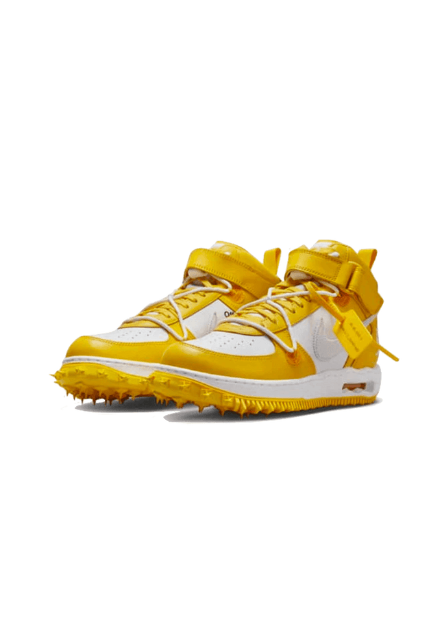 Nike Air Force 1 Mid SP Off-White Varsity Maize - SneakCenter